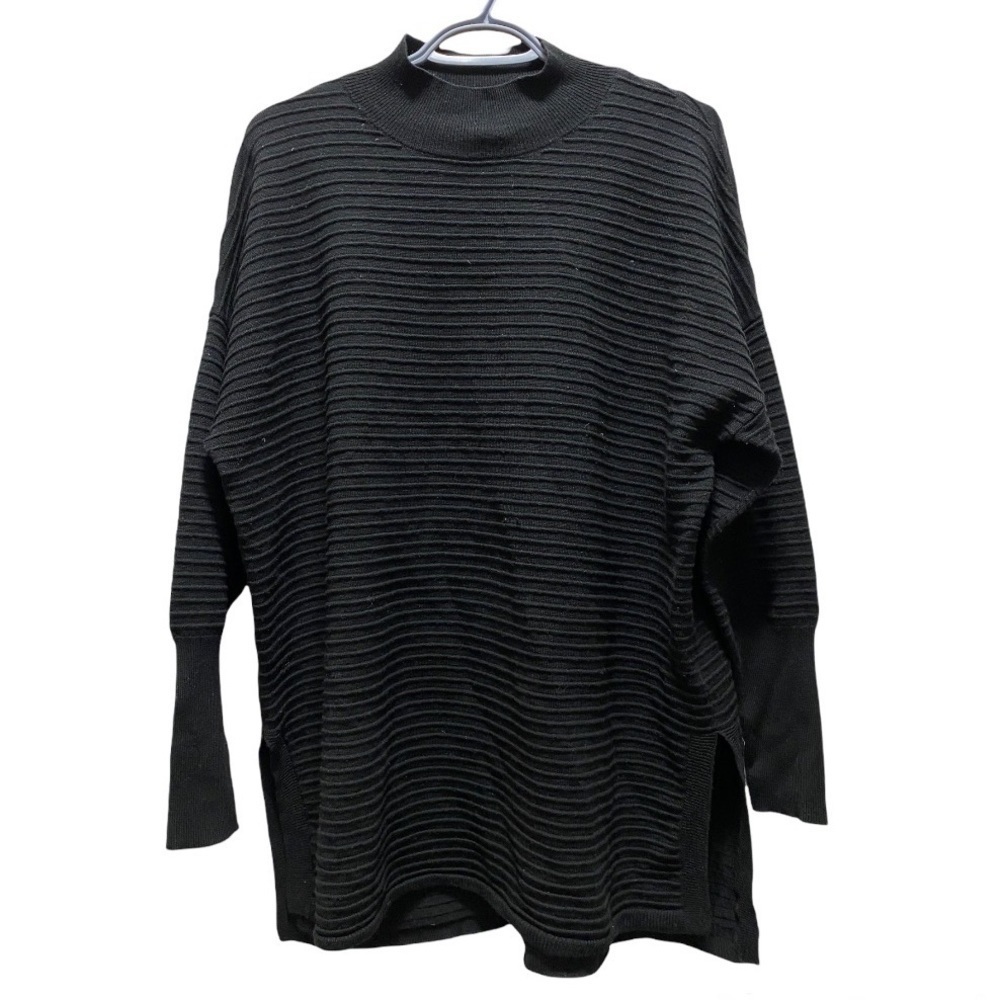 𝅺max Studio Black Pullover Long Sleeves Sweater size 2X